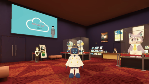 「メタバース×HP AI」オリジナル版ワールドイメージ
