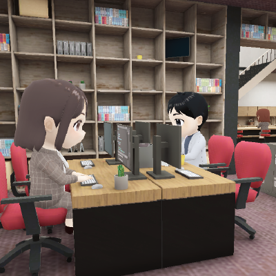 「メタバース×HP AI」スターターパック版オフィステーマ空間